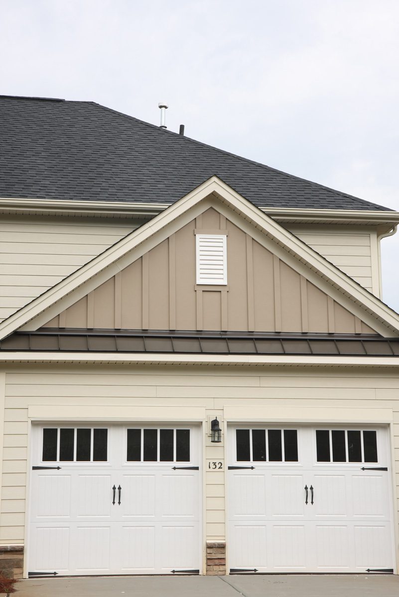 James Hardie Khaki Brown Lap + Board & Batten Siding Colorado Siding