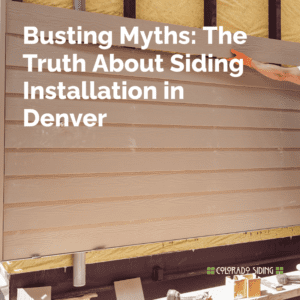 siding installation Denver
