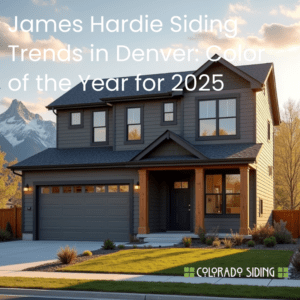 James Hardie siding Denver