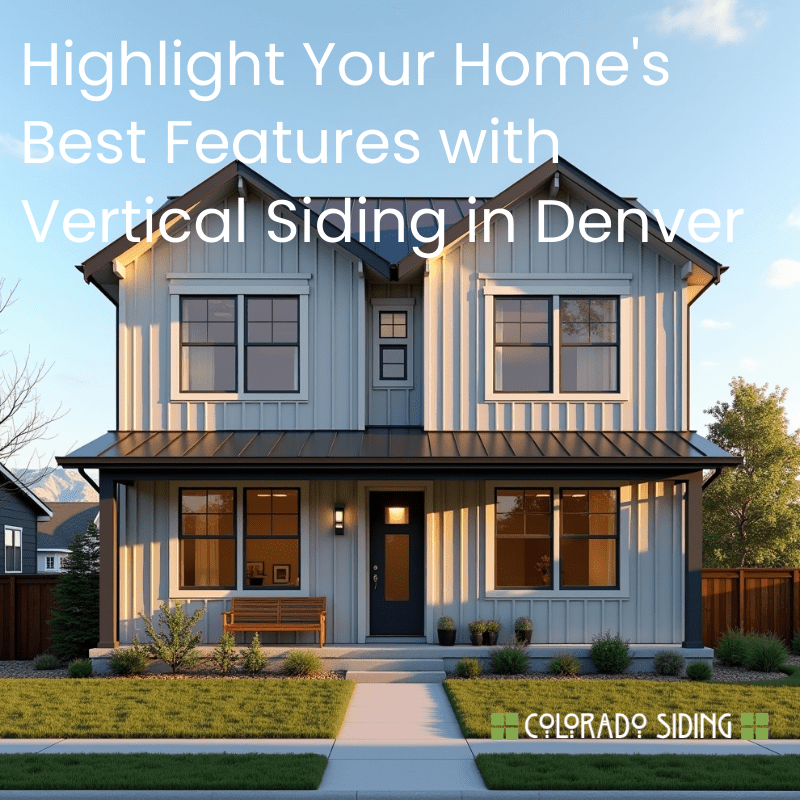 vertical siding Denver